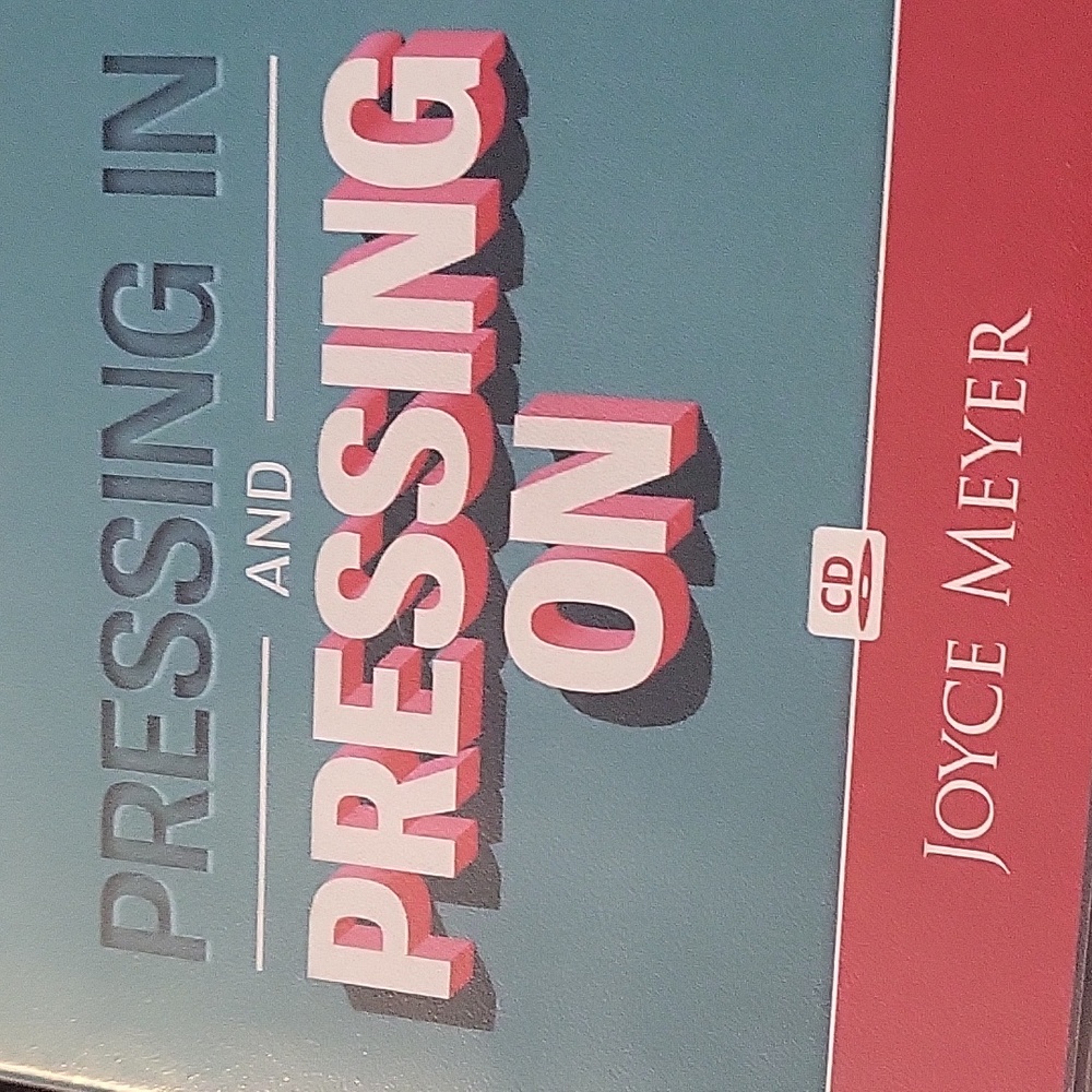 New* Pressing In and Pressing On CD by Joyce Meyers